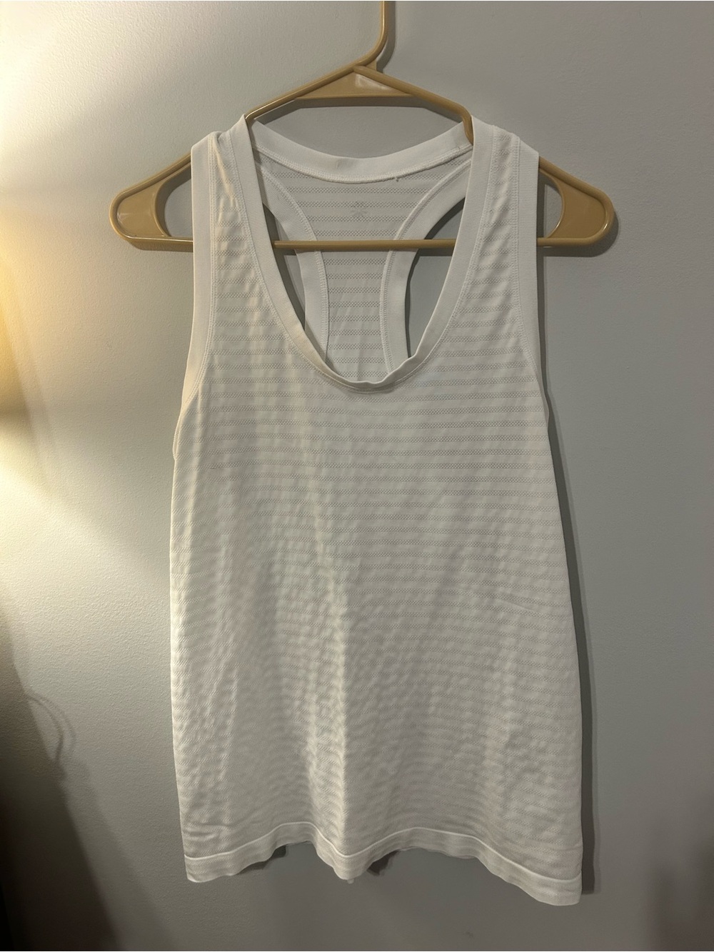 Athleta White Racerback Tank Top - Women